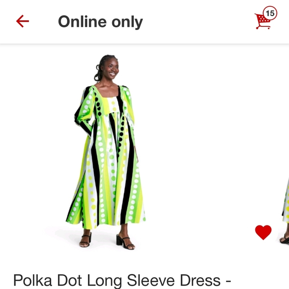 ISO CJR×Target Polka Dot Dress